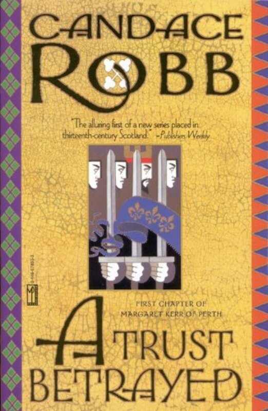 Book cover for "A Trust Betrayed" by Candace Robb
