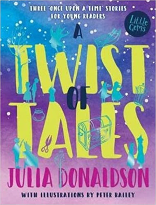 Book cover for "A Twist of Tales" by Julia Donaldson