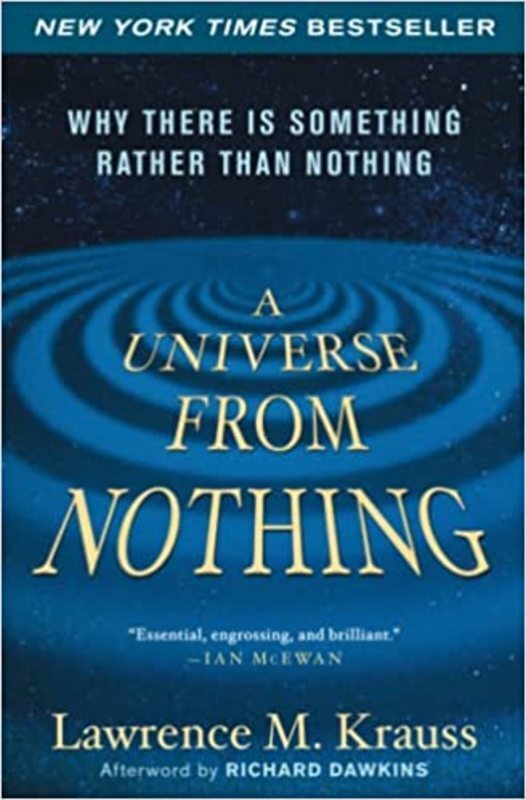 Book cover for "A Universe from Nothing" by Lawrence M. Krauss