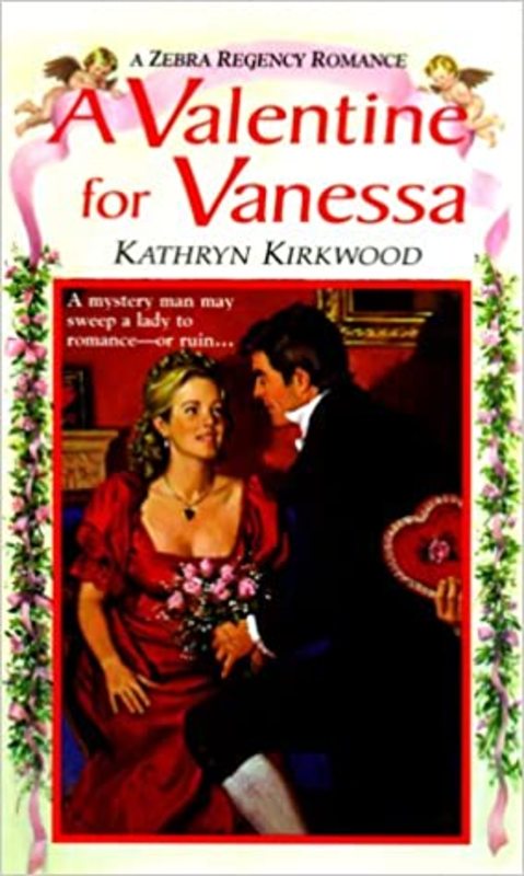 Book cover for "A Valentine For Vanessa" by Kathryn Kirkwood