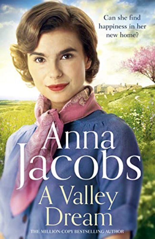 Book cover for "A Valley Dream" by Anna Jacobs