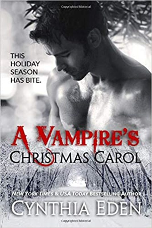 Book cover for "A Vampire's Christmas Carol" by Cynthia Eden