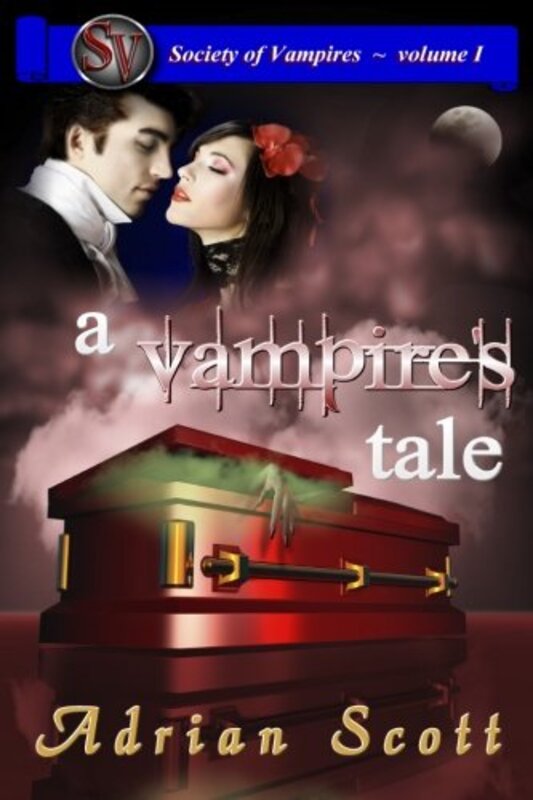 Book cover for "A Vampire's Tale" by Adrian Scott