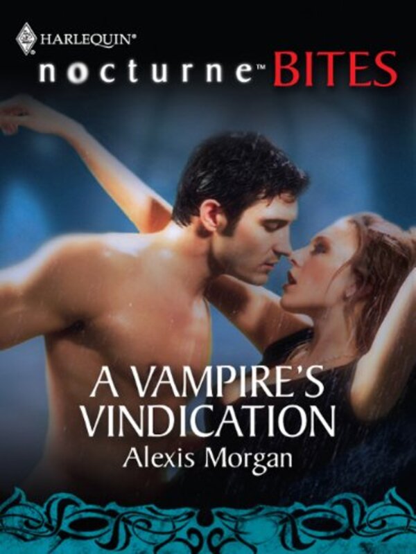 Book cover for "A Vampire's Vindication" by Alexis Morgan