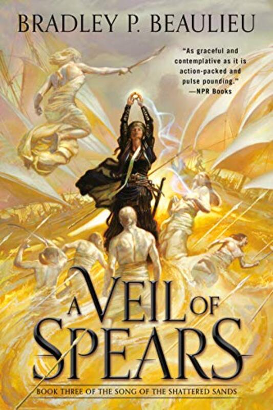 Book cover for "A Veil of Spears" by Bradley P Beaulieu