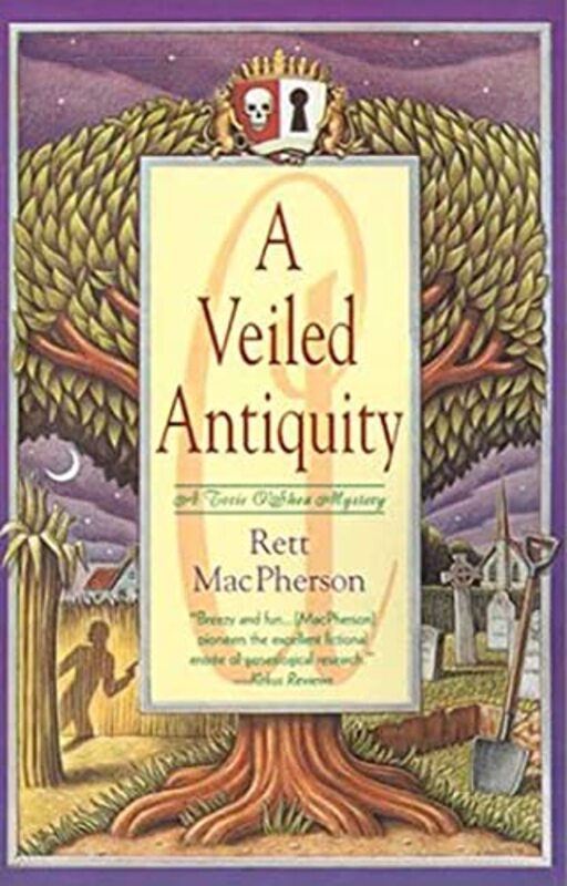 Book cover for "A Veiled Antiquity" by Rett MacPherson