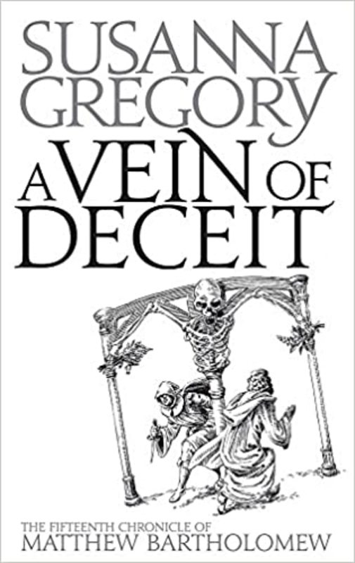 Book cover for "A Vein of Deceit" by Susanna Gregory