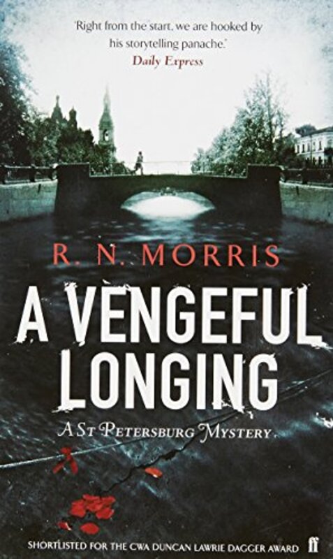 Book cover for "A Vengeful Longing" by Roger RN Morris