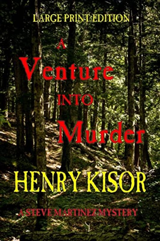 Book cover for "A Venture into Murder" by Henry Kisor