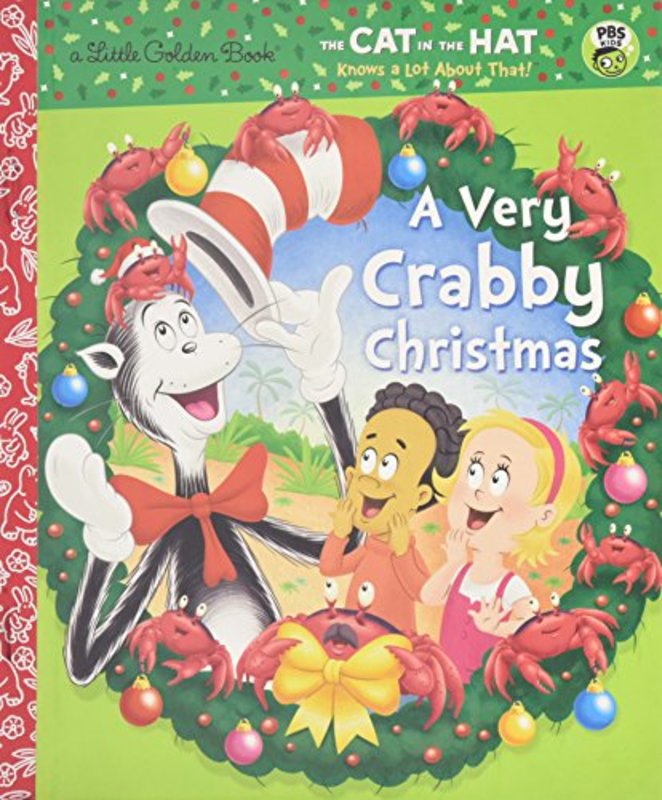 Book cover for "A Very Crabby Christmas" by Tish Rabe