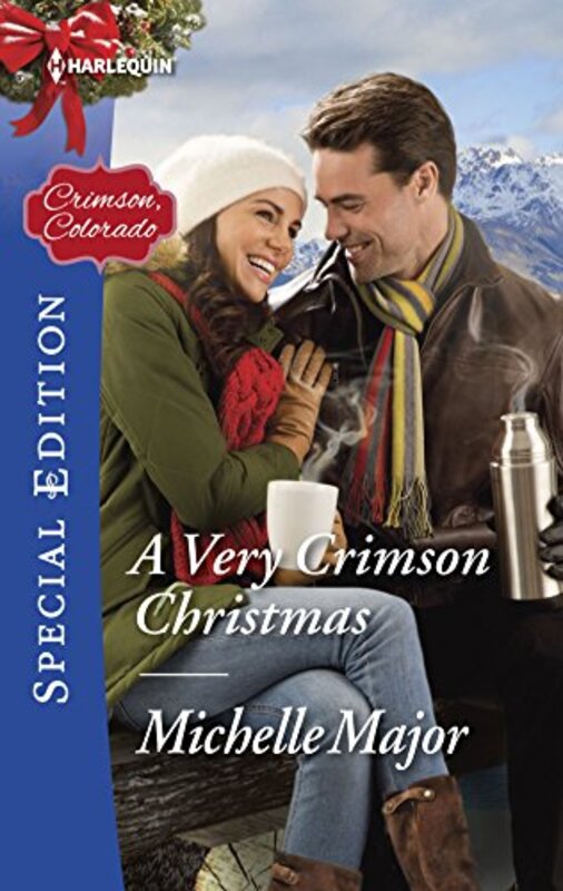 Book cover for "A Very Crimson Christmas" by Michelle Major