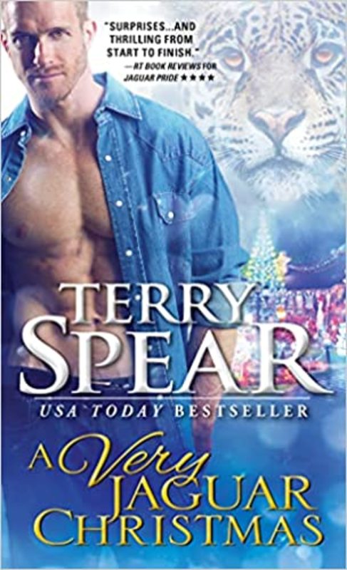 Book cover for "A Very Jaguar Christmas" by Terry Spear