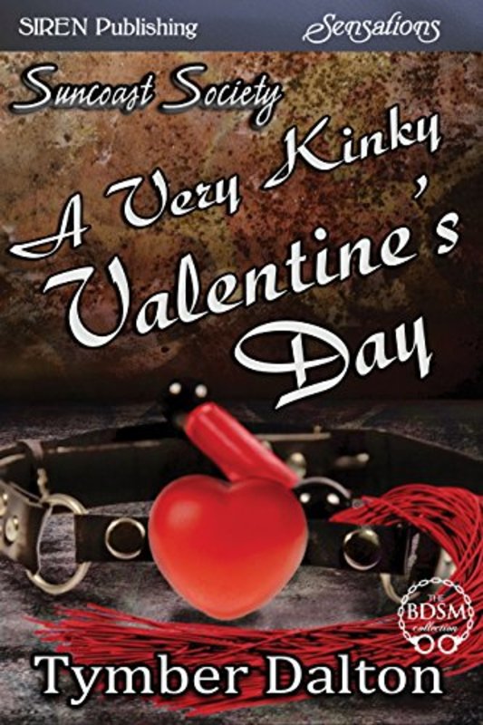 Book cover for "A Very Kinky Valentine's Day" by Tymber Dalton