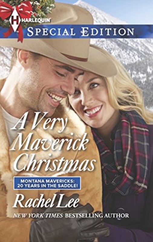 Book cover for "A Very Maverick Christmas" by Rachel Lee