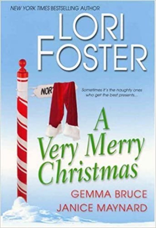 Book cover for "A Very Merry Christmas" by Lori Foster