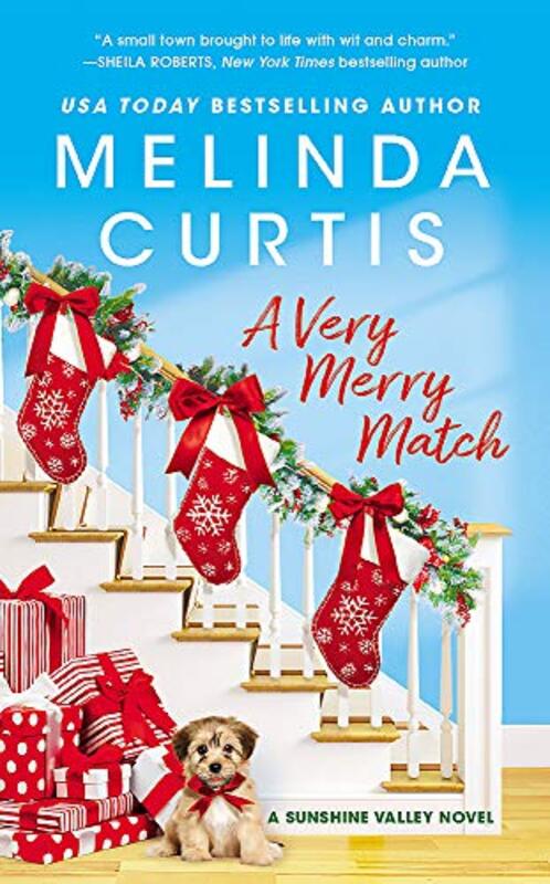 Book cover for "A Very Merry Match" by Melinda Curtis