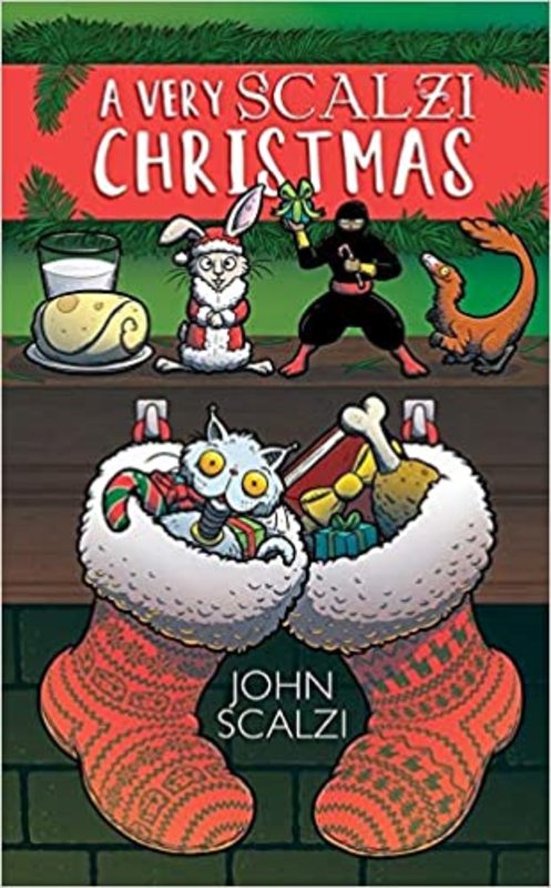 Book cover for "A Very Scalzi Christmas"