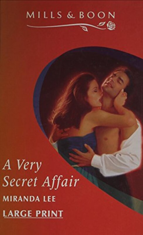 Book cover for "A Very Secret Affair" by Miranda Lee