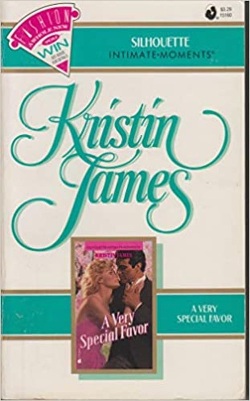 Book cover for "A Very Special Favor" by Kristin James