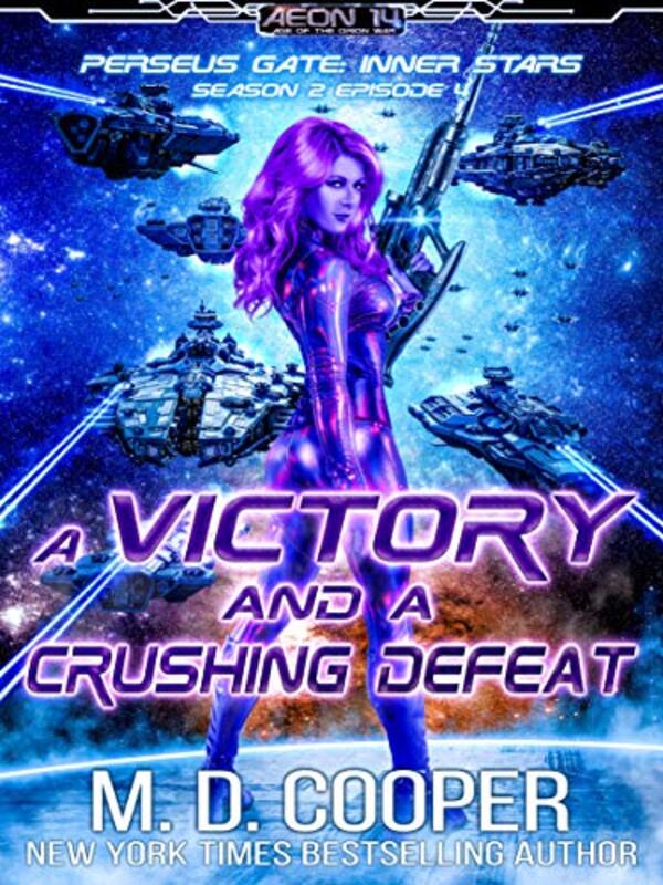 Book cover for "A Victory and a Crushing Defeat" by MD Cooper