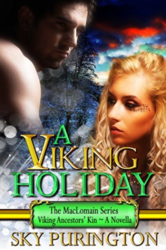 Book cover for "A Viking Holiday" by Sky Purington