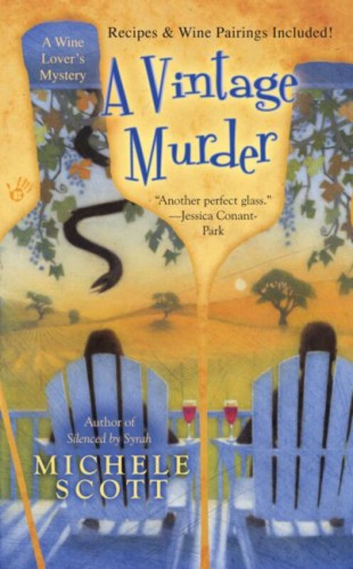 Book cover for "A Vintage Murder" by Michele Scott