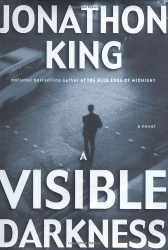 Book cover for "A Visible Darkness" by Jonathon King