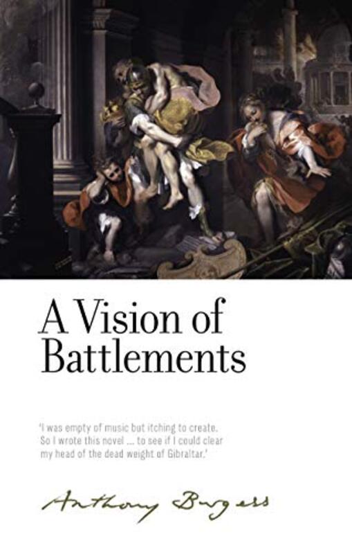 Book cover for "A Vision of Battlements" by Anthony Burgess
