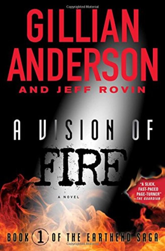Book cover for "A Vision of Fire" by Gillian Anderson