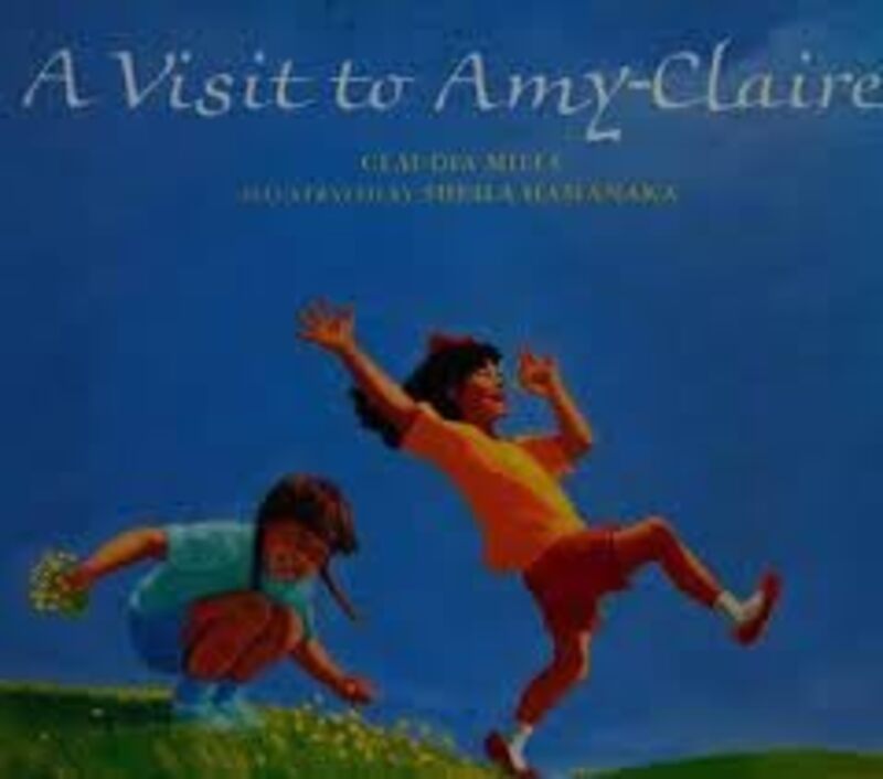 Book cover for "A Visit to Amy-Claire" by Claudia Mills