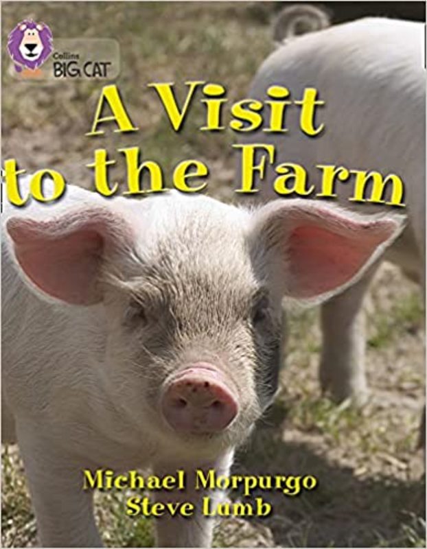 Book cover for "A Visit to the Farm" by Michael Morpurgo