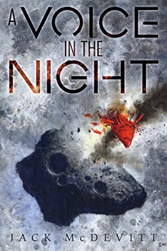 Book cover for "A Voice in the Night" by Jack McDevitt
