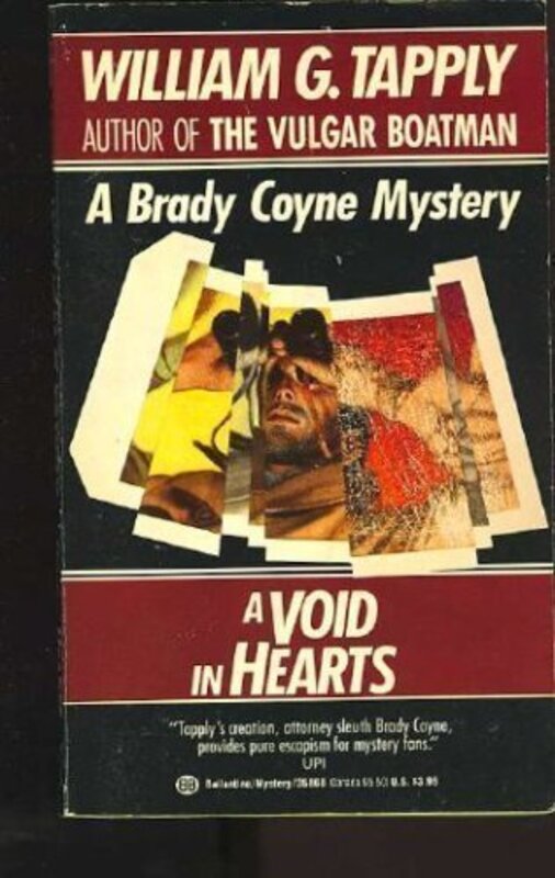 Book cover for "A Void in Hearts" by William G Tapply