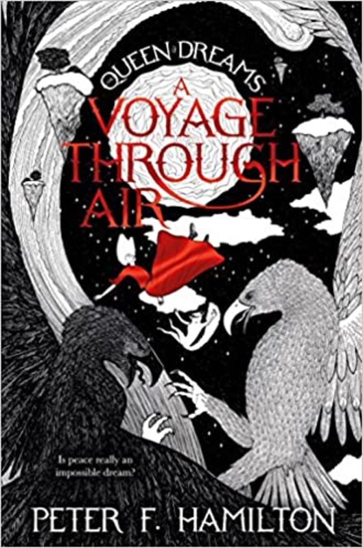 Book cover for "A Voyage Through Air" by Peter F. Hamilton