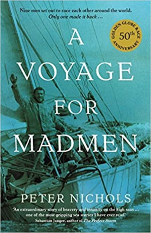 Book cover for "A Voyage for Madmen" by Peter Nichols