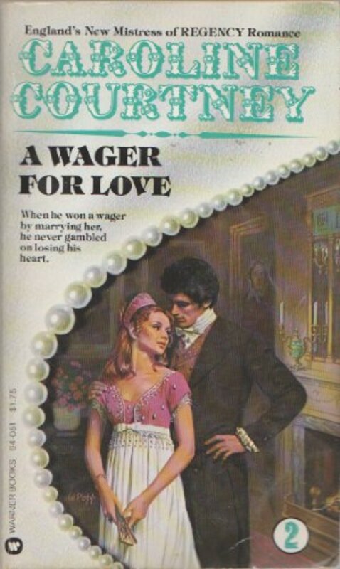 Book cover for "A Wager For Love" by Penny Jordan