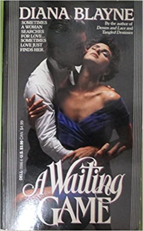Book cover for "A Waiting Game" by Diana Palmer