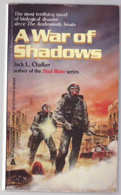 Book cover for "A War Of Shadows" by Jack L Chalker