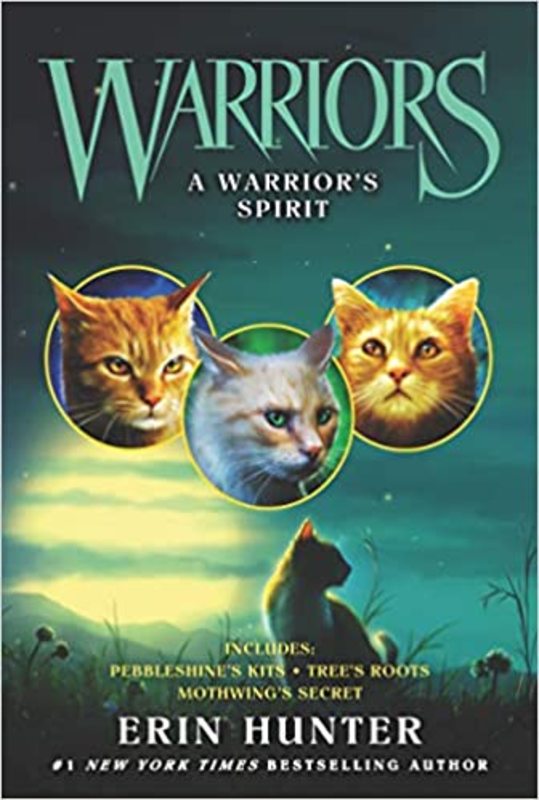Book cover for "A Warrior’s Spirit" by Erin Hunter
