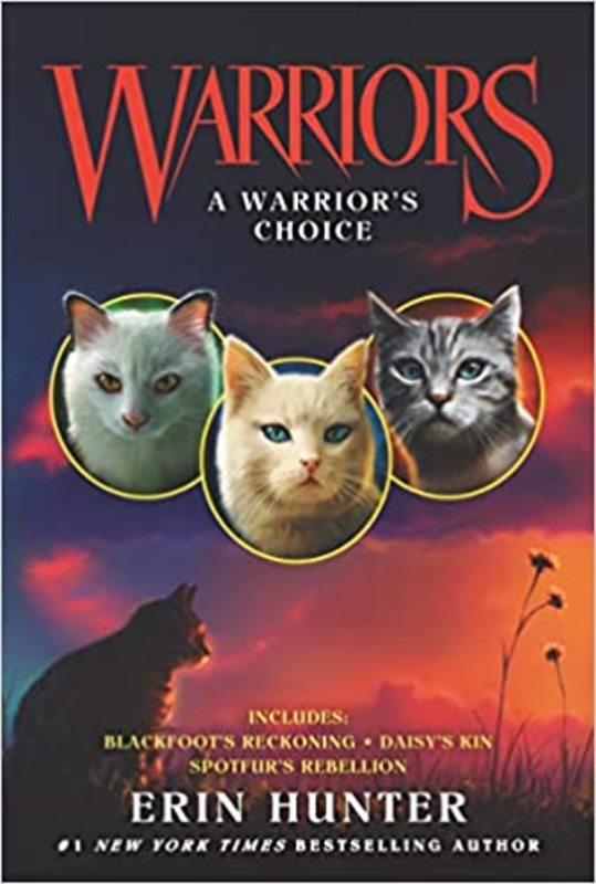 Book cover for "A Warrior's Choice" by Erin Hunter