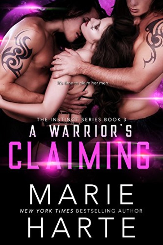 Book cover for "A Warrior's Claiming" by Marie Harte