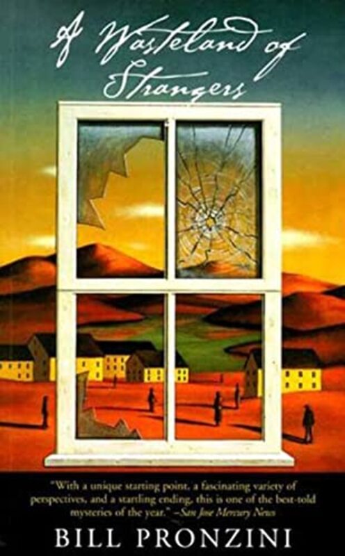 Book cover for "A Wasteland of Strangers" by Bill Pronzini
