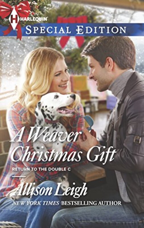 Book cover for "A Weaver Christmas Gift" by Allison Leigh