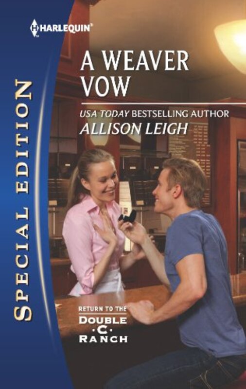 Book cover for "A Weaver Vow" by Allison Leigh