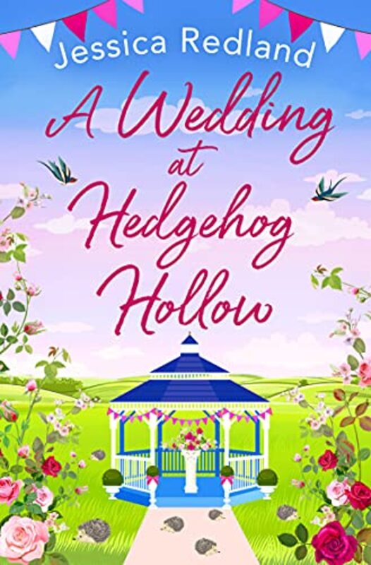 Book cover for "A Wedding at Hedgehog Hollow" by Jessica Redland