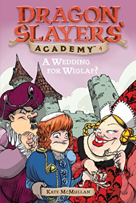 Book cover for "A Wedding for Wiglaf?" by Kate McMullan