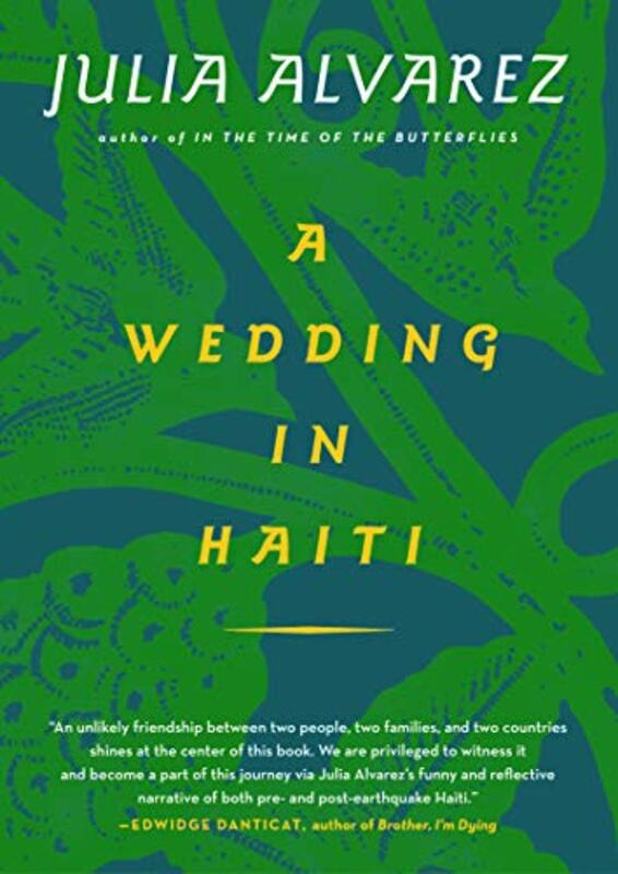 Book cover for "A Wedding in Haiti" by Julia Alvarez