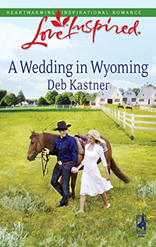 Book cover for "A Wedding in Wyoming" by Deb Kastner