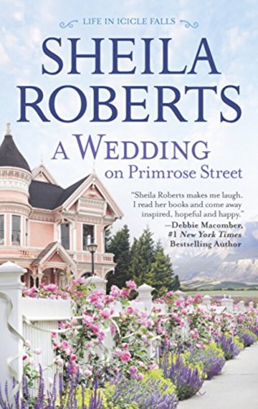Book cover for "A Wedding on Primrose Street" by Sheila Roberts