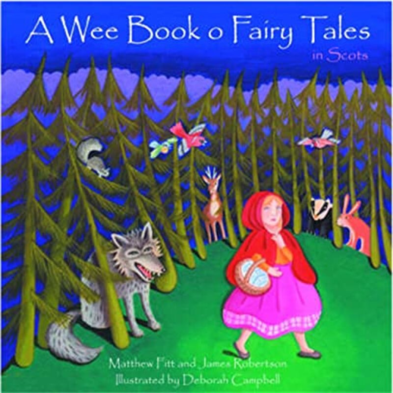 Book cover for "A Wee Book o Fairy Tales in Scots" by James Robertson